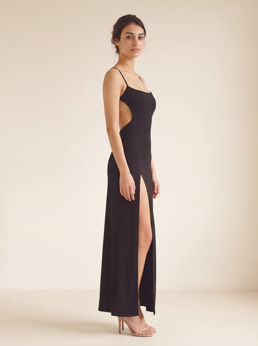 Bettina Maxi Dress – Black