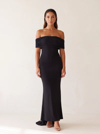 Sidonie Maxi Dress – Black