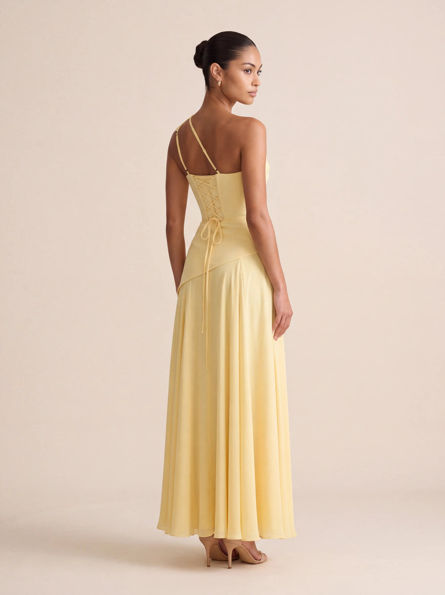 Yolanda Maxi Dress – Lemon