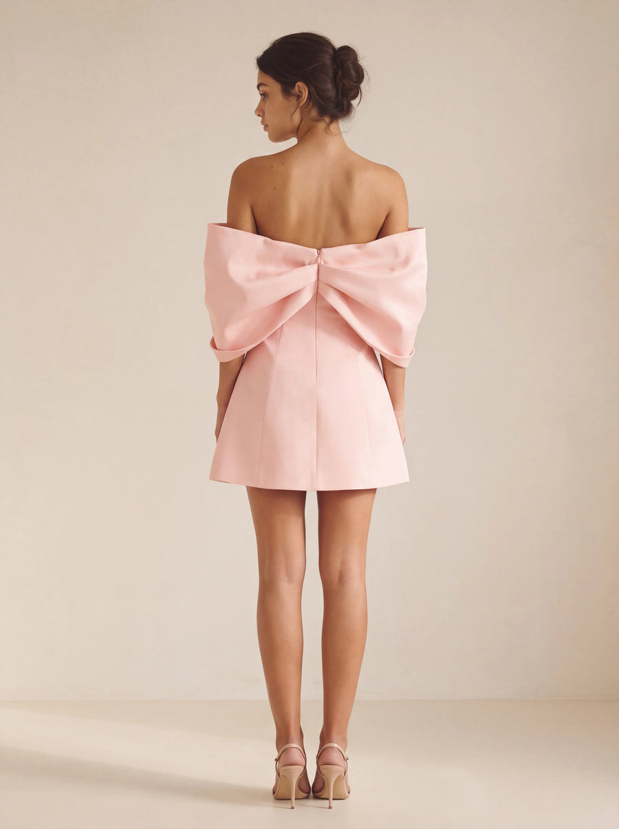 Savannah Mini Dress – Blush