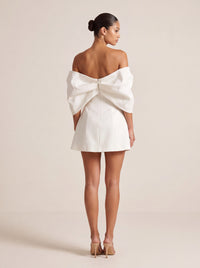 Savannah Mini Dress – Ivory