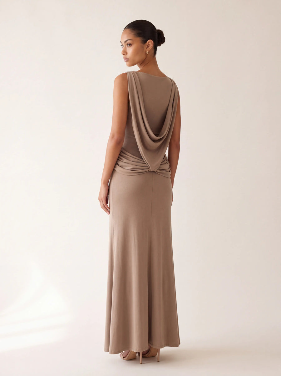 Ember Maxi Dress – Stone