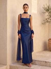 Vivian Maxi Dress – Navy
