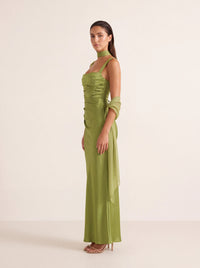 Vivian Maxi Dress – Olive
