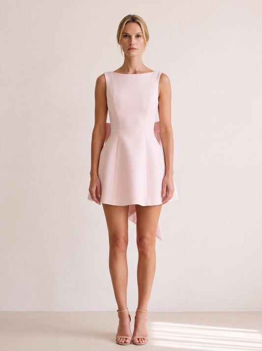 Candice Mini Dress – Blush
