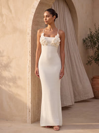 Anna Maxi Dress – Ivory