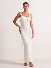 Anna Maxi Dress – Ivory