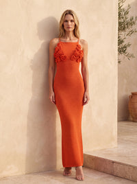 Anna Maxi Dress – Orange