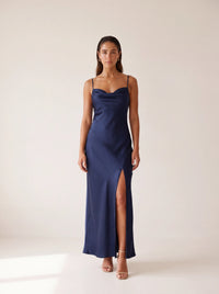 Summer Maxi Dress – Navy