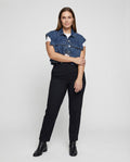 Hollis Casual Blouse with Pockets