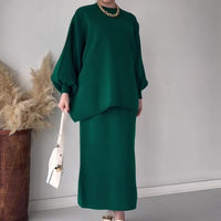 Hollis Casual Set with Pockets in Green
