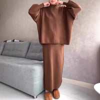 Hollis Casual Set with Pockets in Karamell
