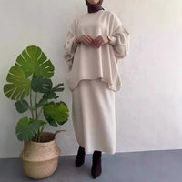 Hollis Casual Set with Pockets in White