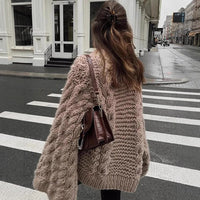 Hollis Knit Sweater with Oversized