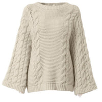 Hollis Knit Sweater with Oversized