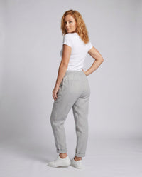 Honor Casual Linen Trousers with Elastic Waist