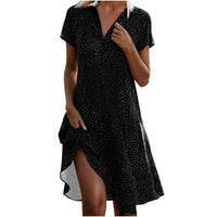 Honor Lightweight Shirt Dress in Dark Brown
