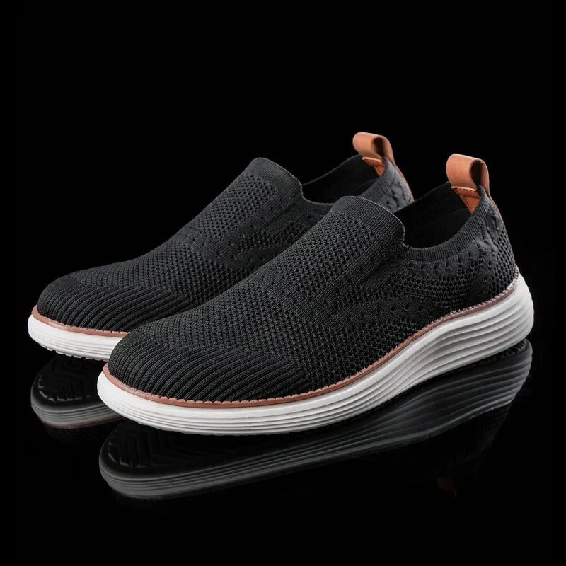 Hopper | Slip-On Breathable Knit Sneakers