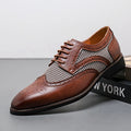 Houndstooth Wingtip Derby