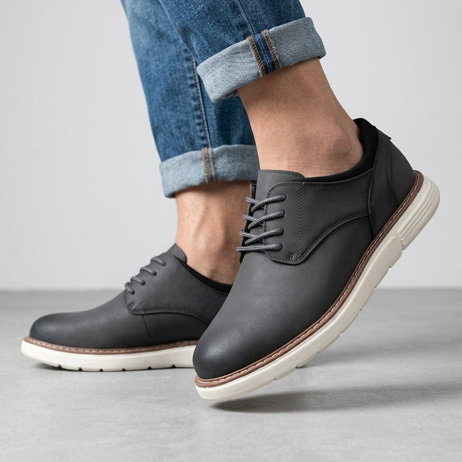 Hudson Casual Derby in Slate Gray