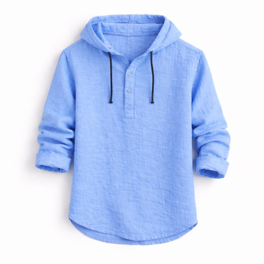 Hugo Linen Shirt in Blue