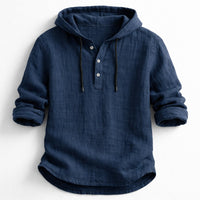 Hugo Linen Shirt in Navy