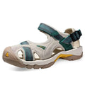 Beige dark green