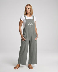 Ida Boho Linen Jumpsuit