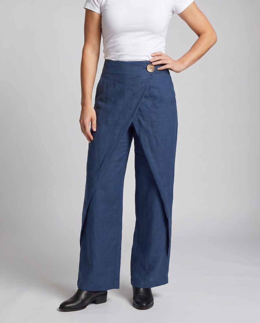 Ida Casual Linen Trousers