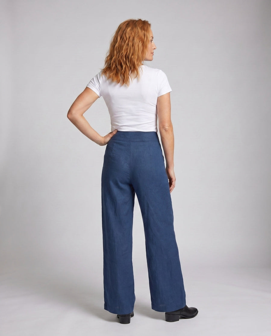 Ida Casual Linen Trousers