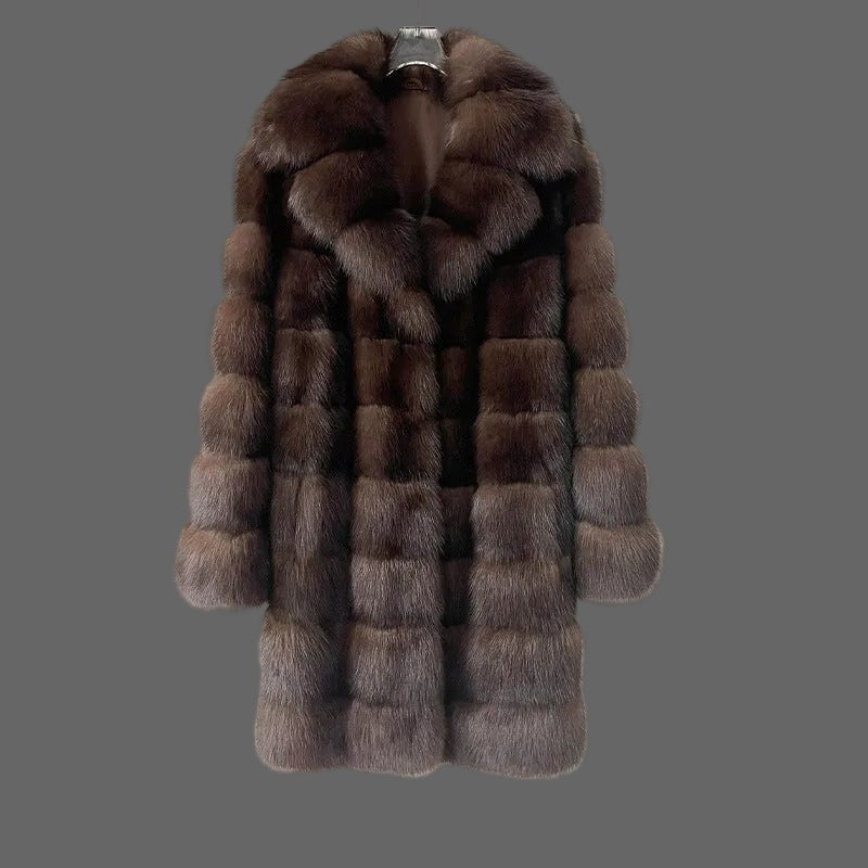 Ida Coat with Hood in Bildfarbe
