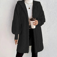 Ida Jacket with Hood in Red