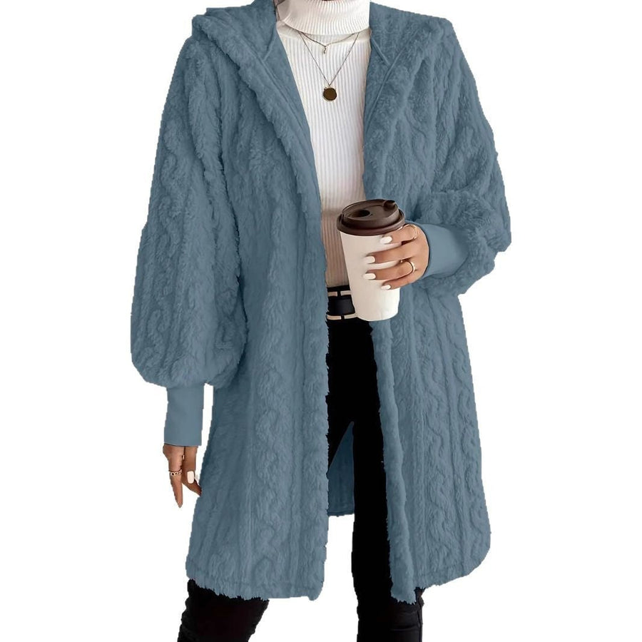 Ida Jacket with Hood in Red