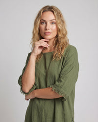 Ida Relaxed Linen Tunic