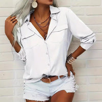 Ilse Casual Blouse with Pockets