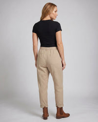 Ilse Linen Trousers with Side Pockets and Pockets