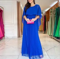 Gabriella | Women's Soft Draped Floor Length Dress