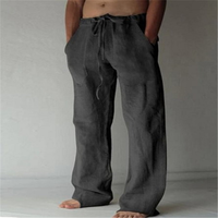 Kurt | Men's Wide Loose Fit Casual Trousers