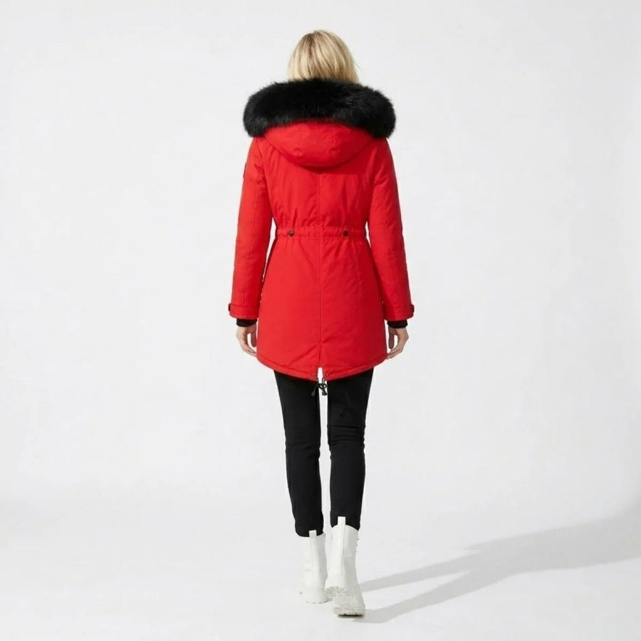 HAILEY | FAUX HOODED PARKA JACKET