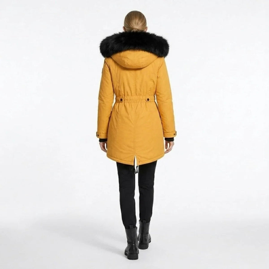 HAILEY | FAUX HOODED PARKA JACKET
