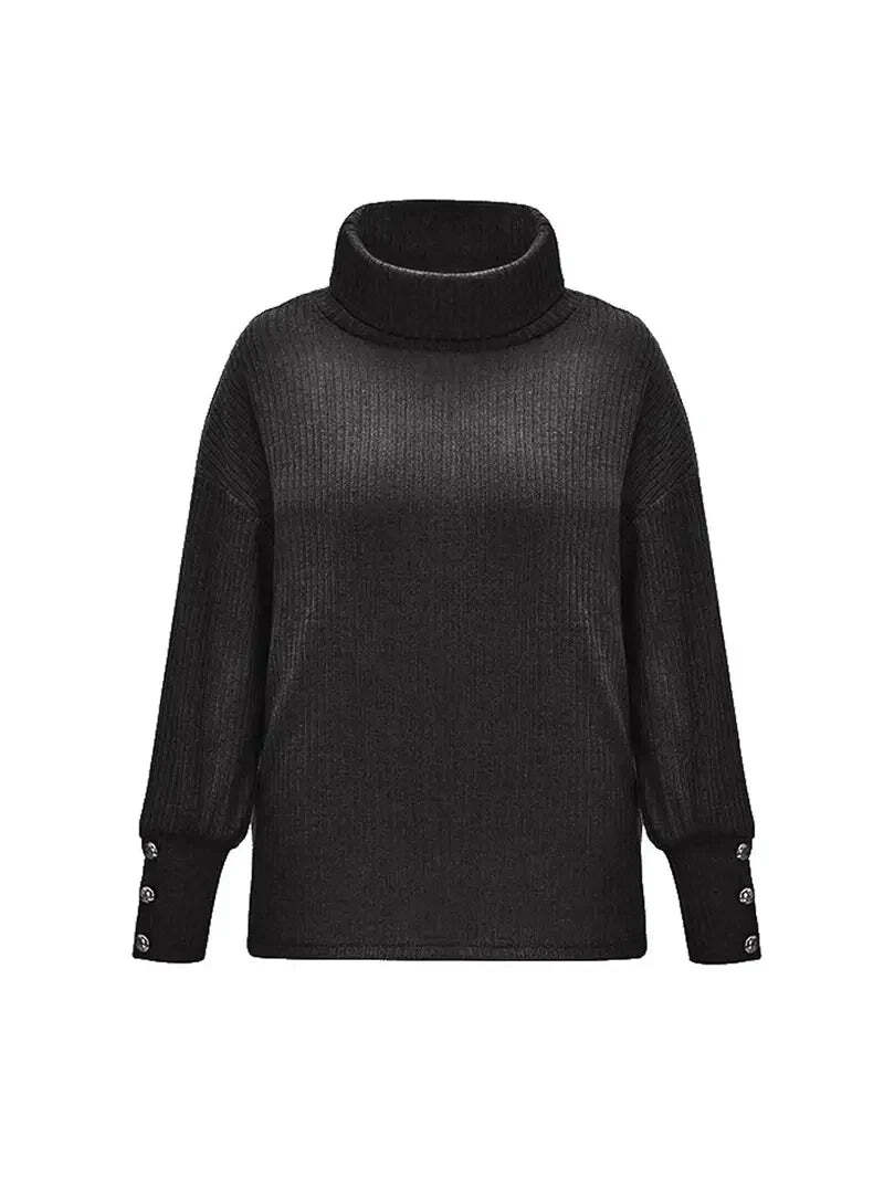 Theresa | Women's Chic Relaxed Turtleneck Sweater