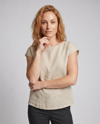 Imara Airy Linen Top