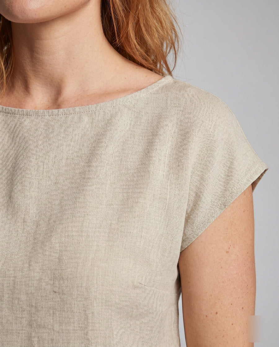 Imara Airy Linen Top