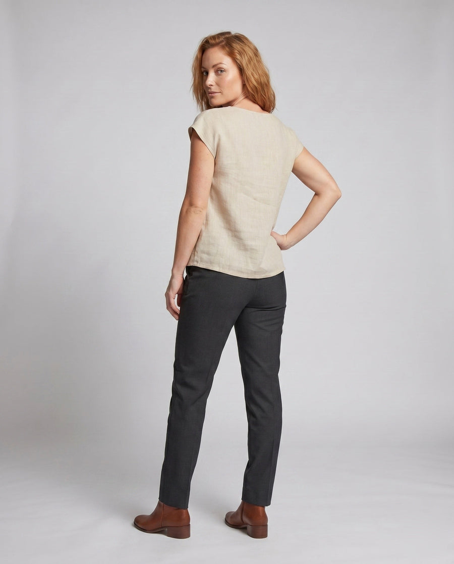 Imara Airy Linen Top