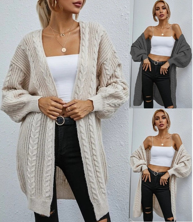 Imara Casual Knit Cardigan with V-Neck