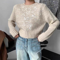 Imara Knit Sweater in Apricot