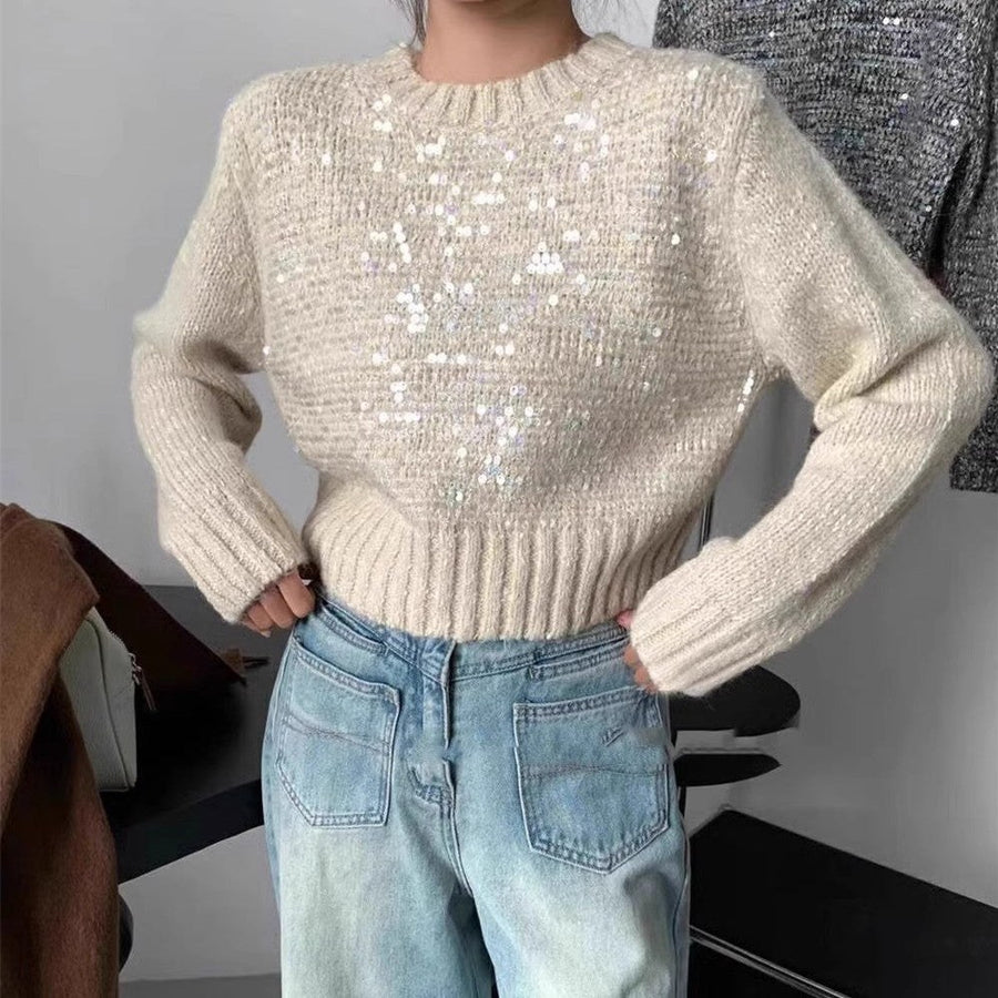 Imara Knit Sweater in Apricot