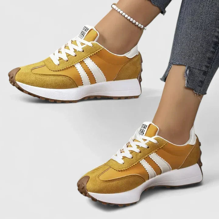 Johanna | Women's Spring Retro Lace-Up Sneakers