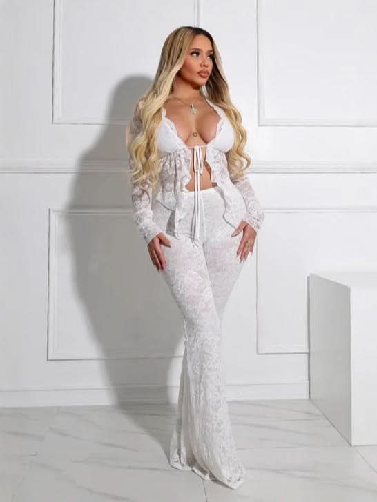 CECILIA | RUFFLE LOUNGE SET