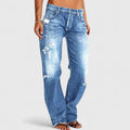 Theresa | Women's Vintage Washed Relaxed Fit Jeans